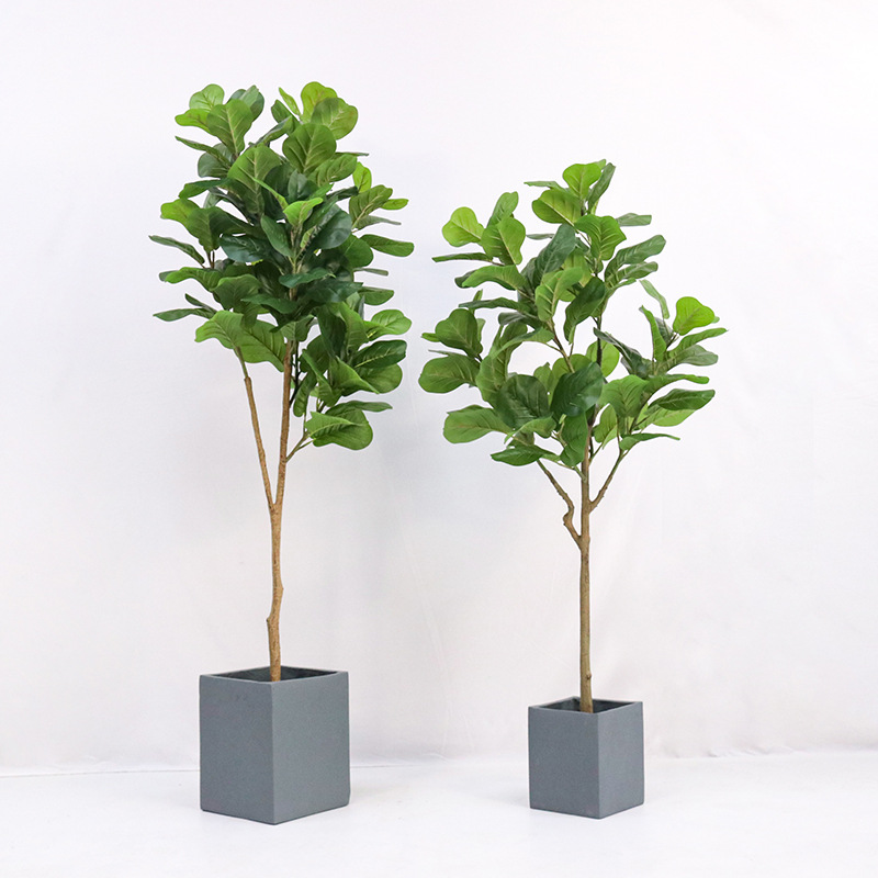 Artificial Plastic Potted Plan - Ficus Lyrata Tree review and price